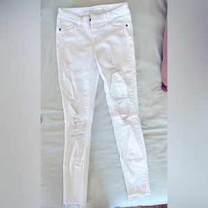 White distressed Jeans